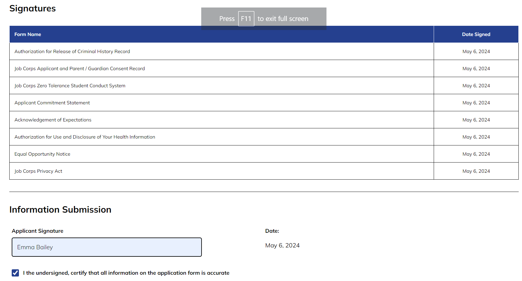 How do I submit my application information? – MyJobCorps Applicant Help ...